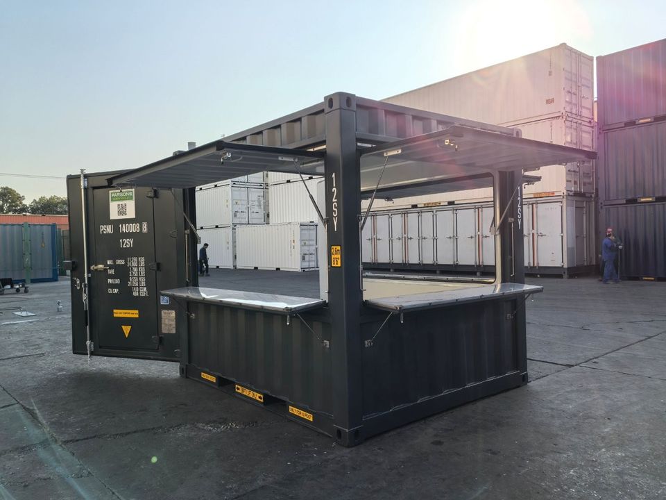 10ft new kiosk container conversion