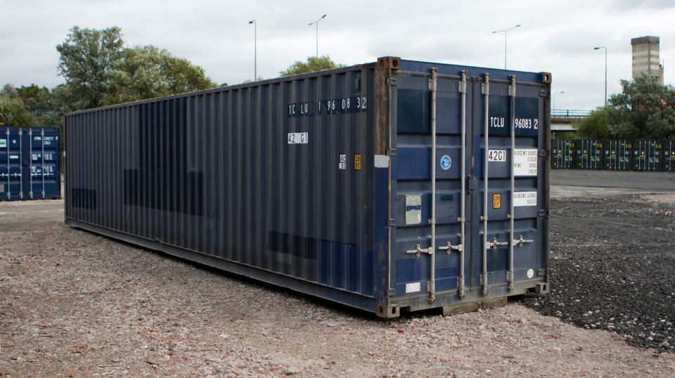 40ft used wind and watertight container