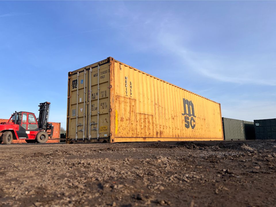 40ft used wind and watertight container
