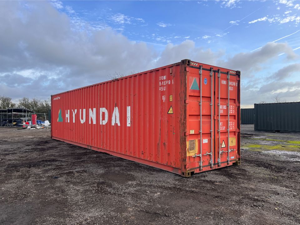 40ft used wind and watertight container